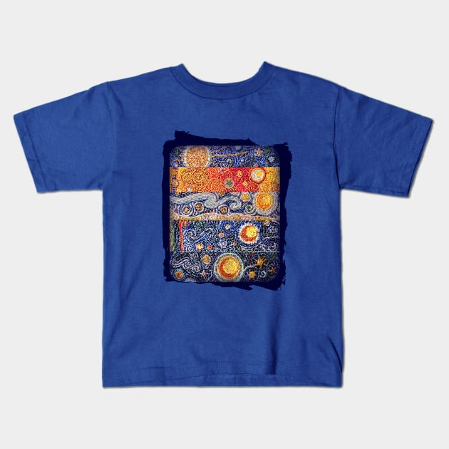 vincent's starry nights Kids T-Shirt by KGBuchanan